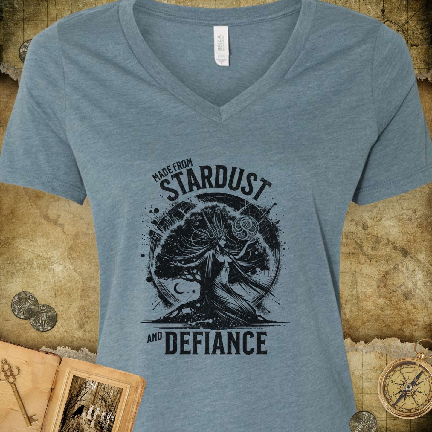 Lilith - Stardust V-Neck T-Shirt