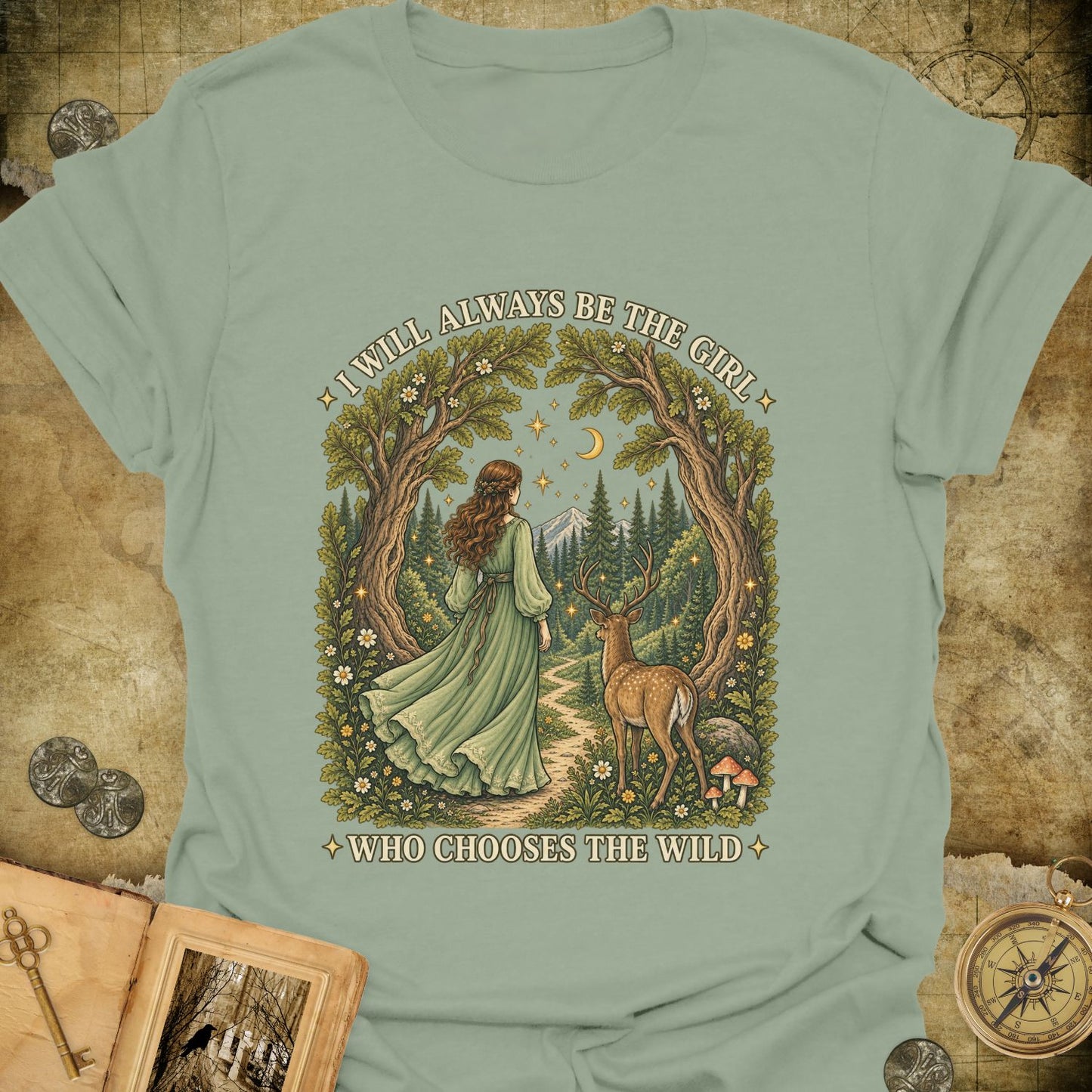 The Girl Who Chooses The Wild T-Shirt