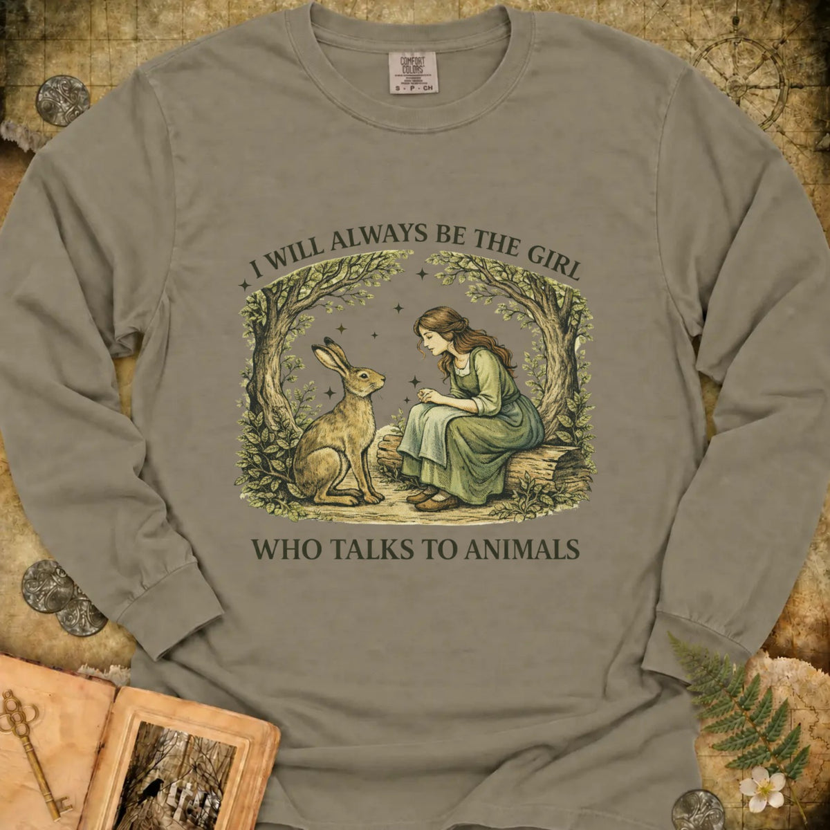 Talks To Animals Long Sleeve T-Shirt