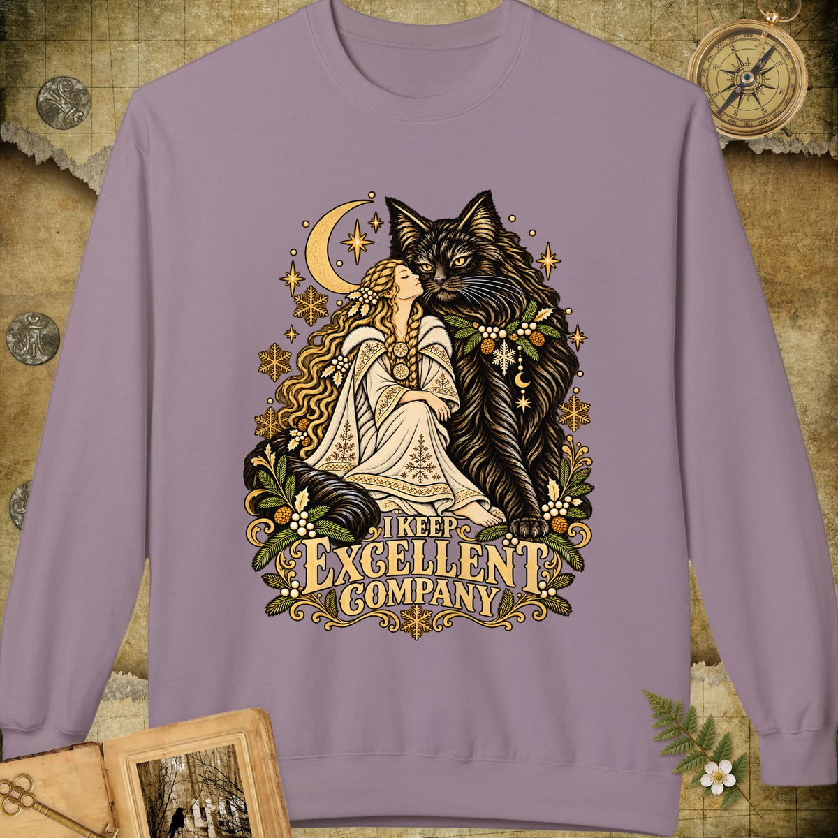 I Keep Excellent Company Sweatshirt - Paragon
