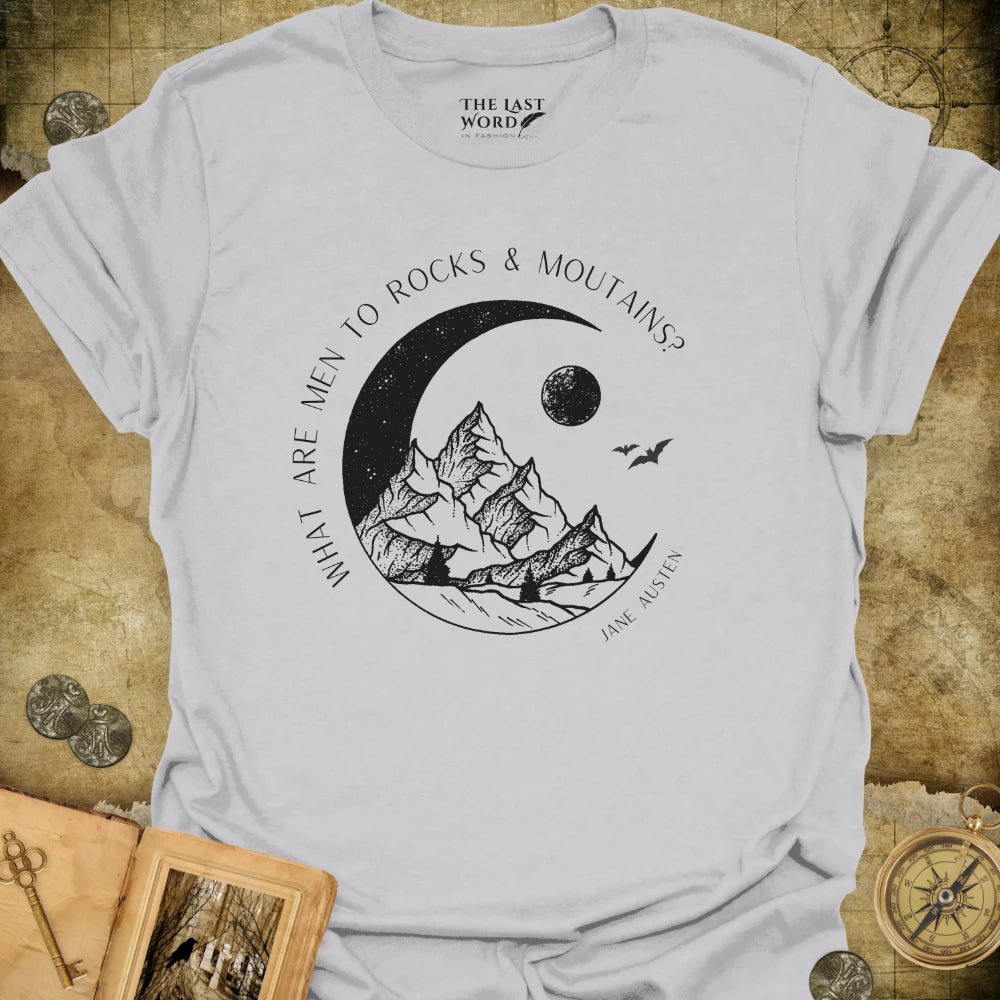 Jane Austen Rocks & Mountains T-Shirt
