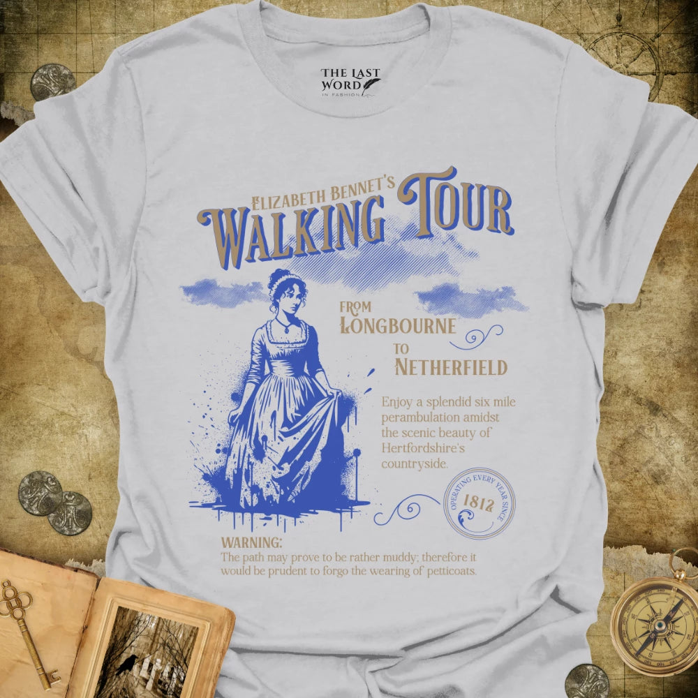 Elizabeth Bennet's Walking Tour T-Shirt