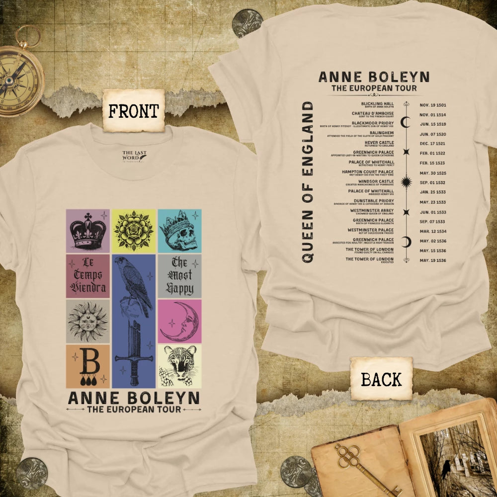 Anne Boleyn European Tour T-Shirt