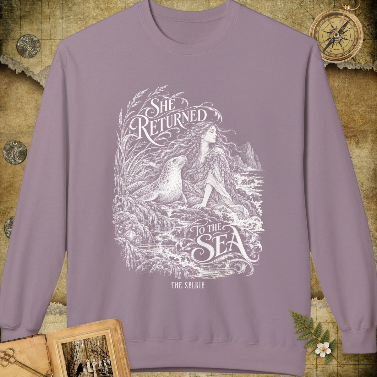 She Returned To The Sea Sweatshirt - Paragon