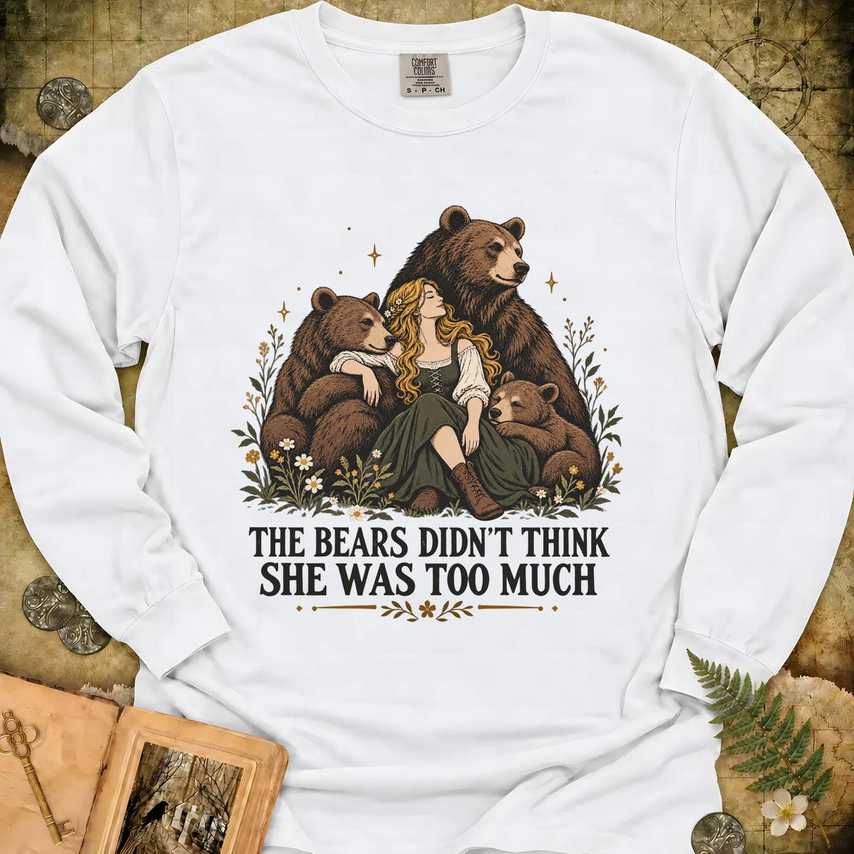 The Bears Long Sleeve T-Shirt - White