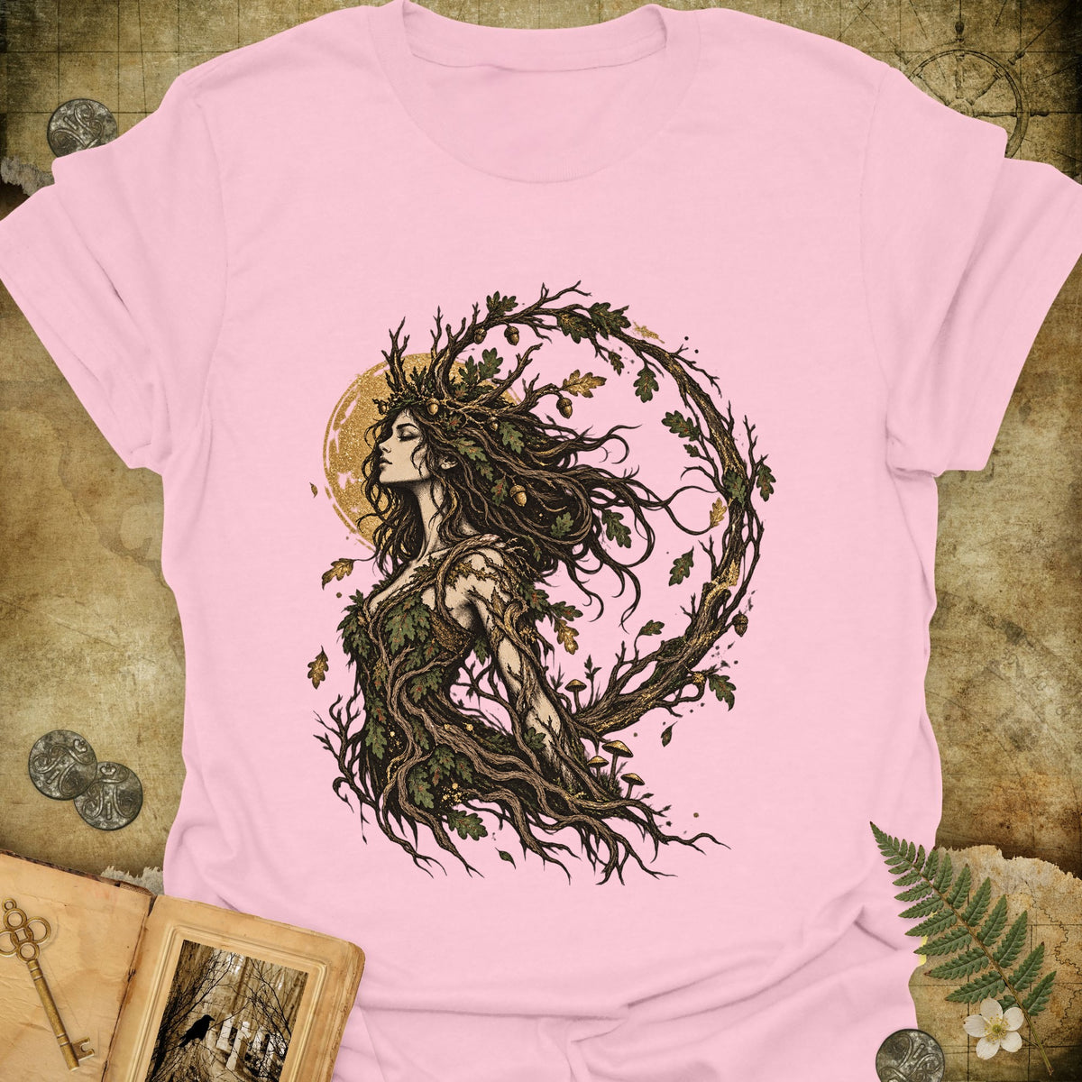 The Dryad T-Shirt - Light Pink