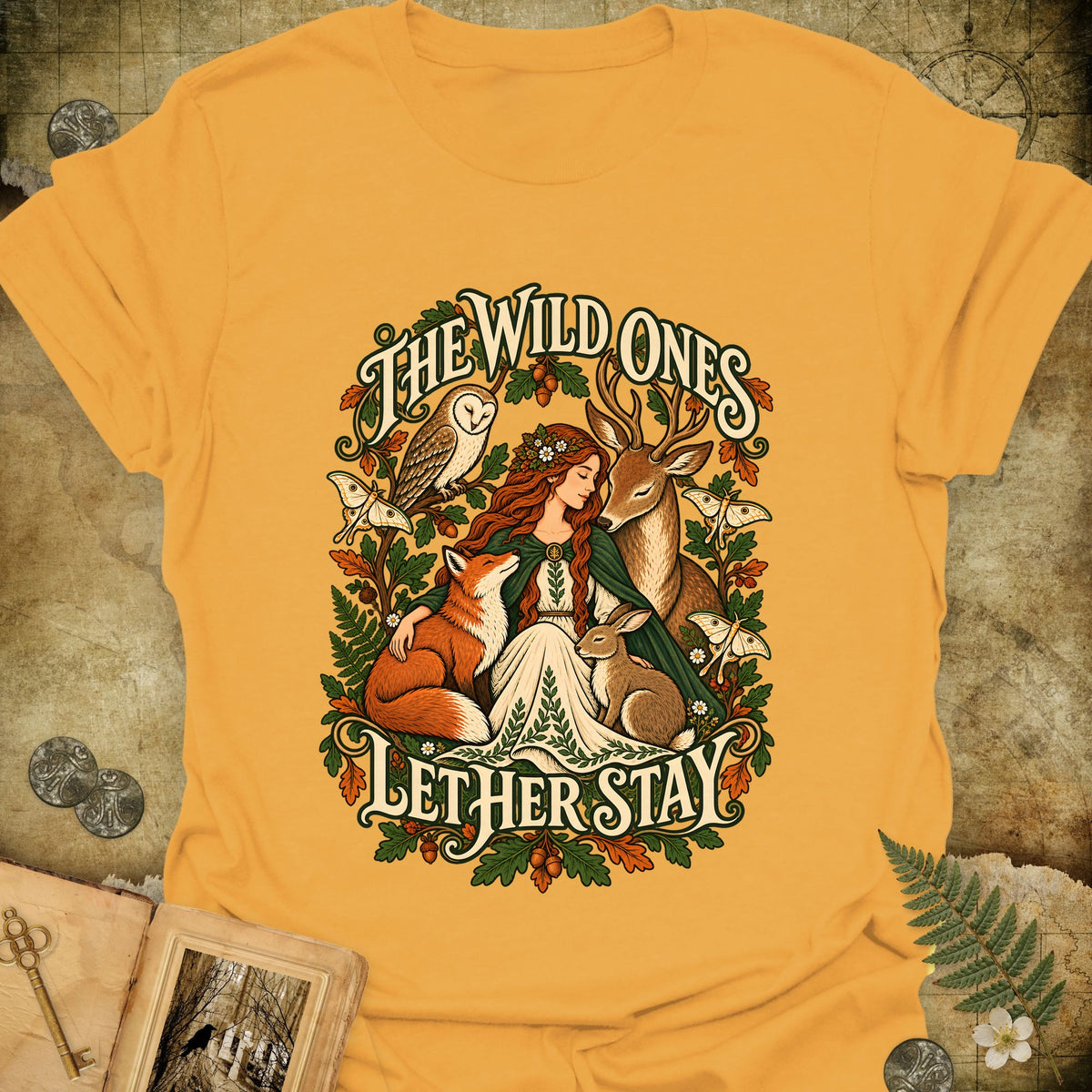 The Wild Ones T-Shirt - Gold