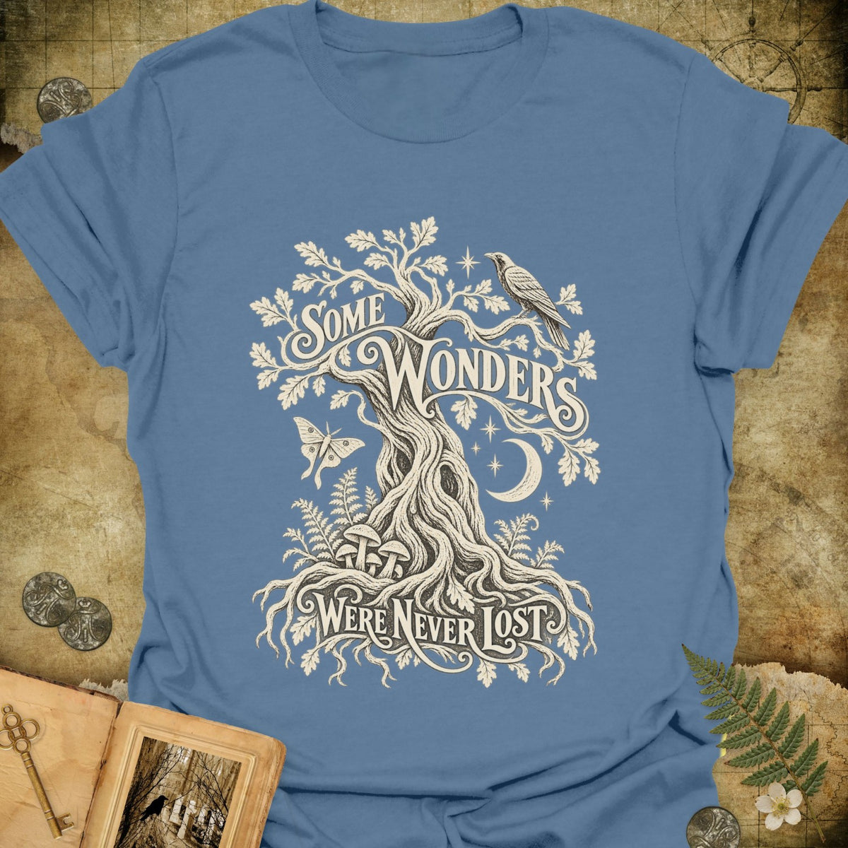 TLWIF Studio | Indigo Blue | Never Lost T-Shirt