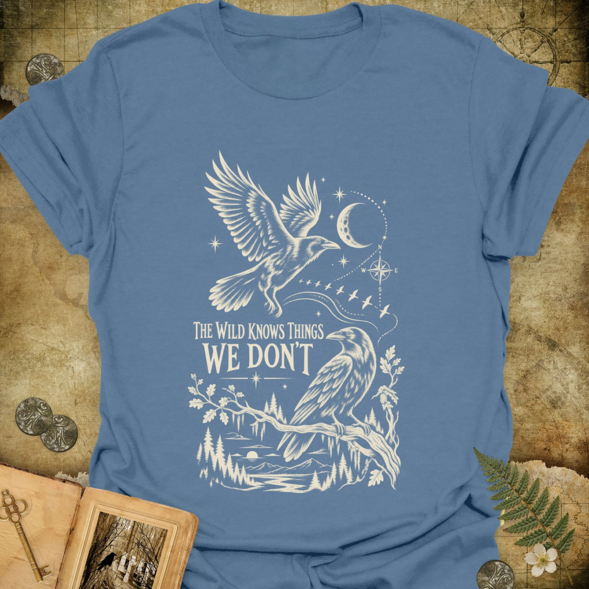 TLWIF Studio | Indigo Blue | The Wild Knows T-Shirt