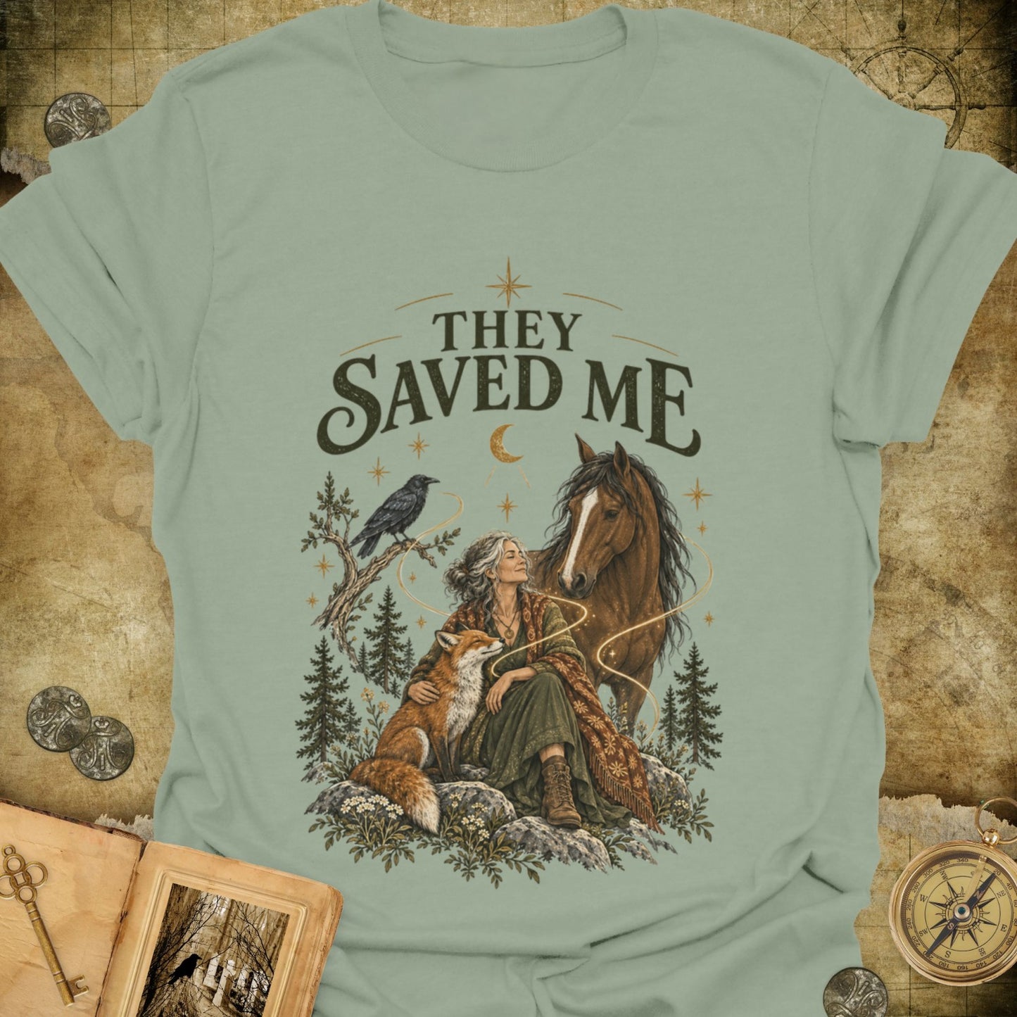 TLWIF Studio | Sage | They Saved Me T-Shirt