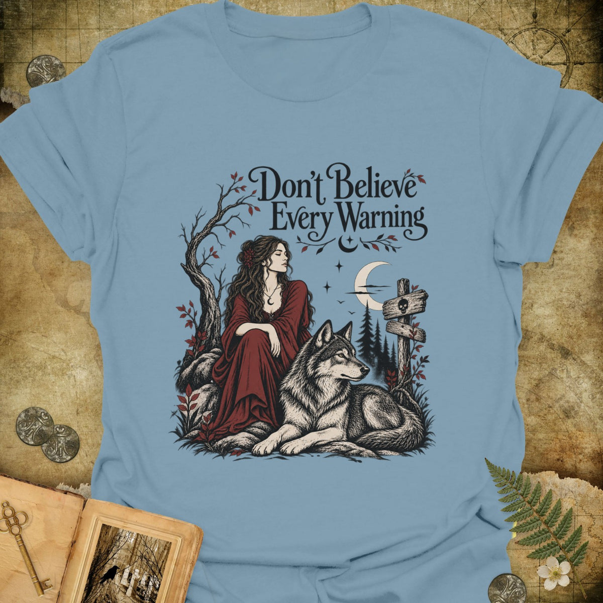 TLWIF Studio | Stone Blue | Don't Believe T-Shirt