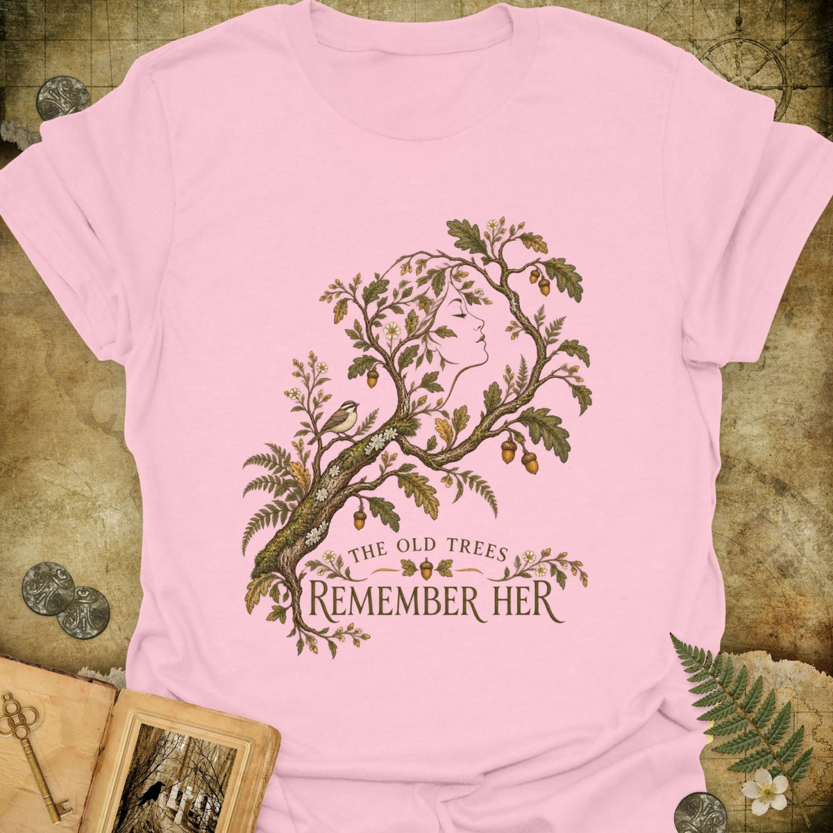 TLWIF Studio | Light Pink | The Old Trees T-Shirt