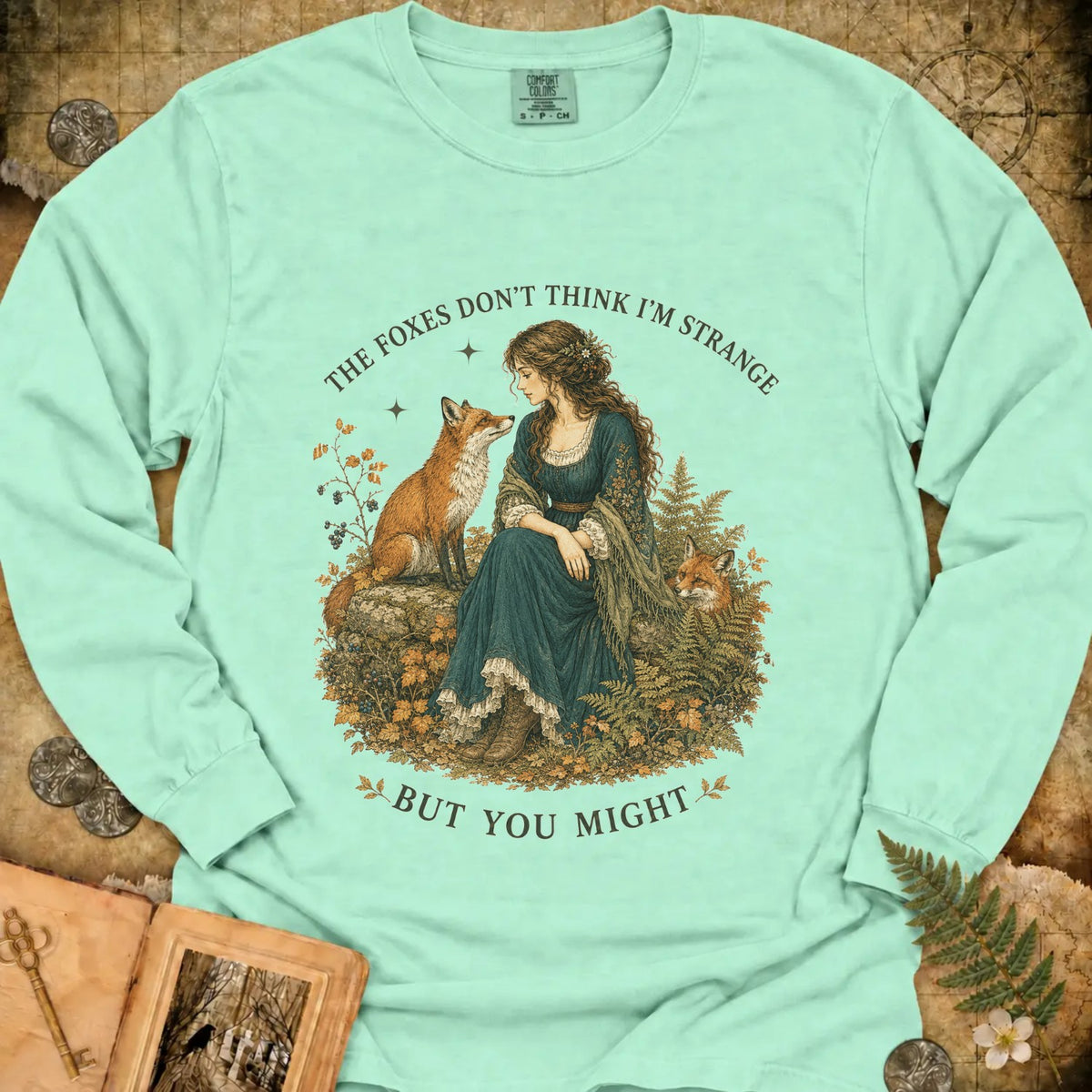 TLWIF Studio | Island Reef | Fox Friends Long Sleeve T-Shirt