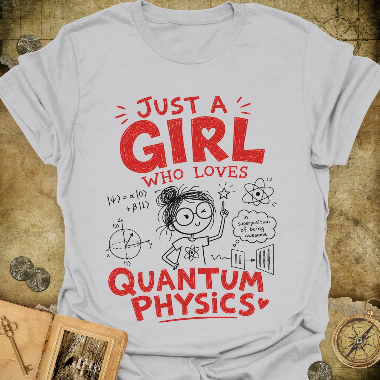 Loves Quantum Physics T-Shirt