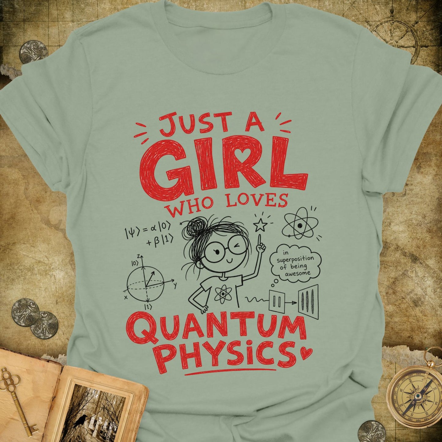 Loves Quantum Physics T-Shirt