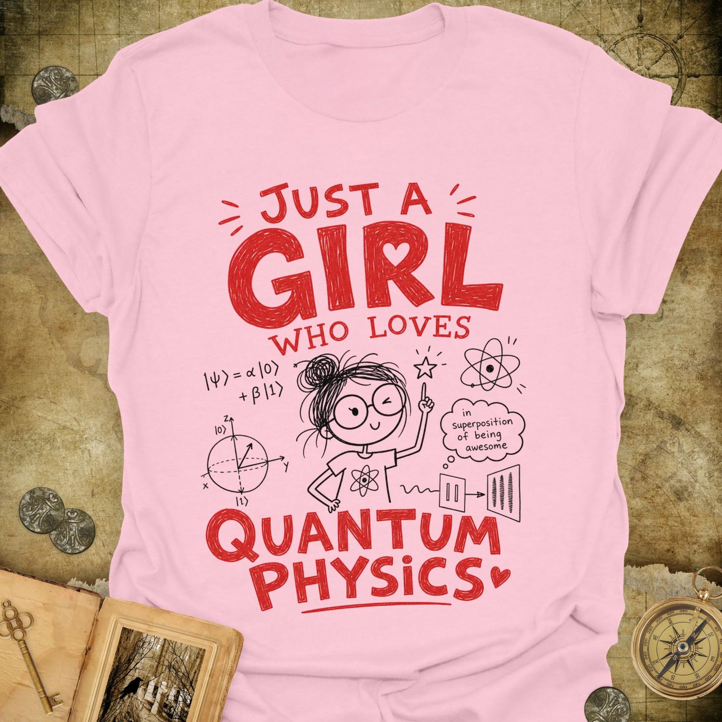 Loves Quantum Physics T-Shirt