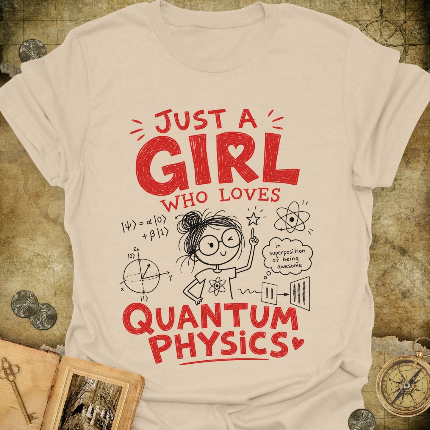 Loves Quantum Physics T-Shirt