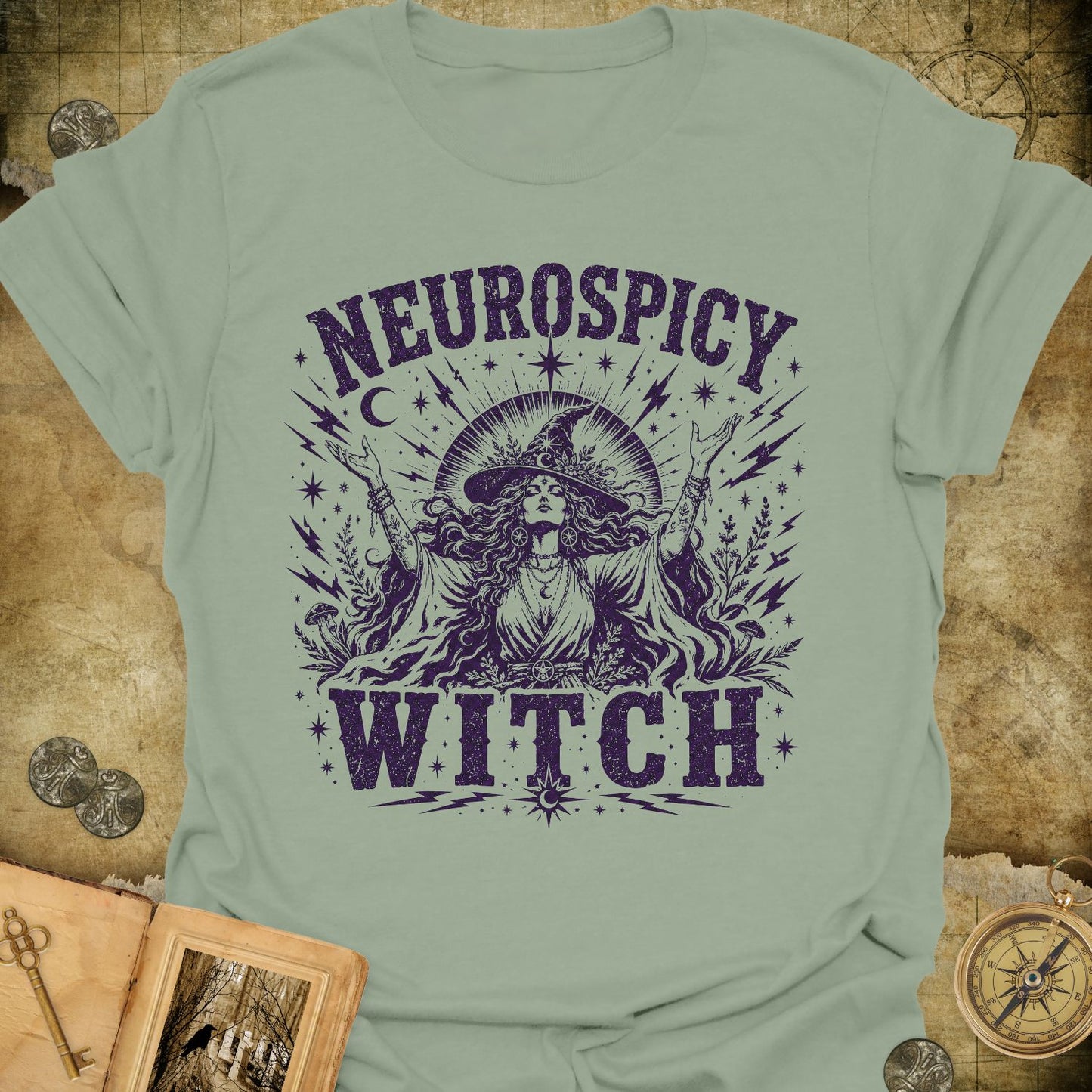 Neurospicy Witch T-Shirt