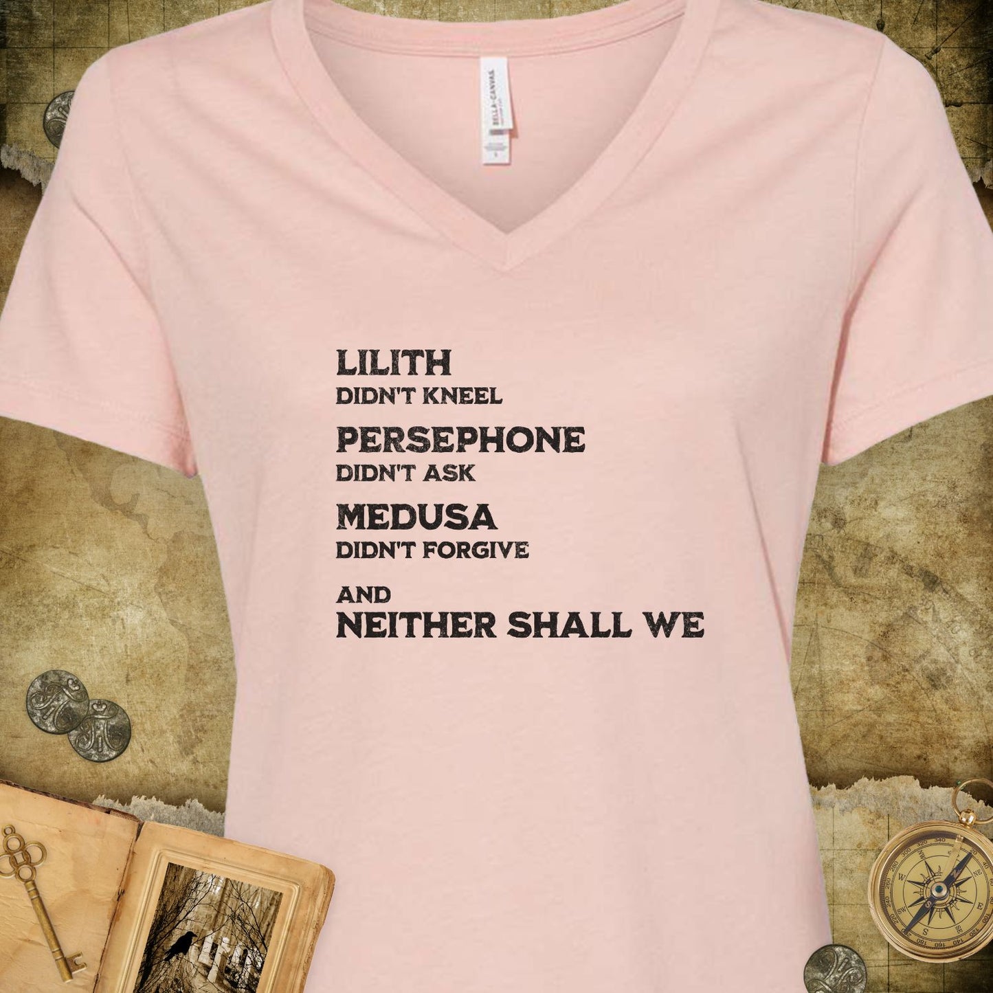 Neither Shall We V-Neck T-Shirt
