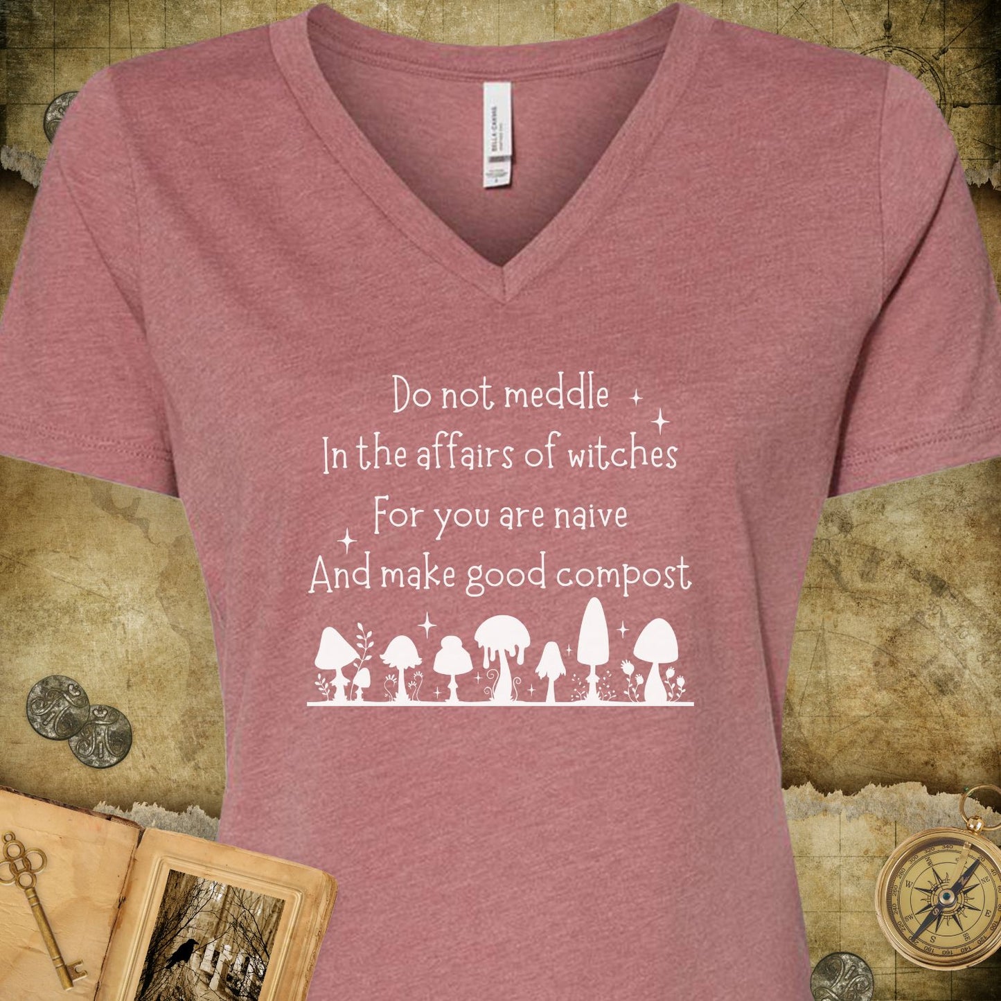 Affairs Of Witches V-Neck T-Shirt