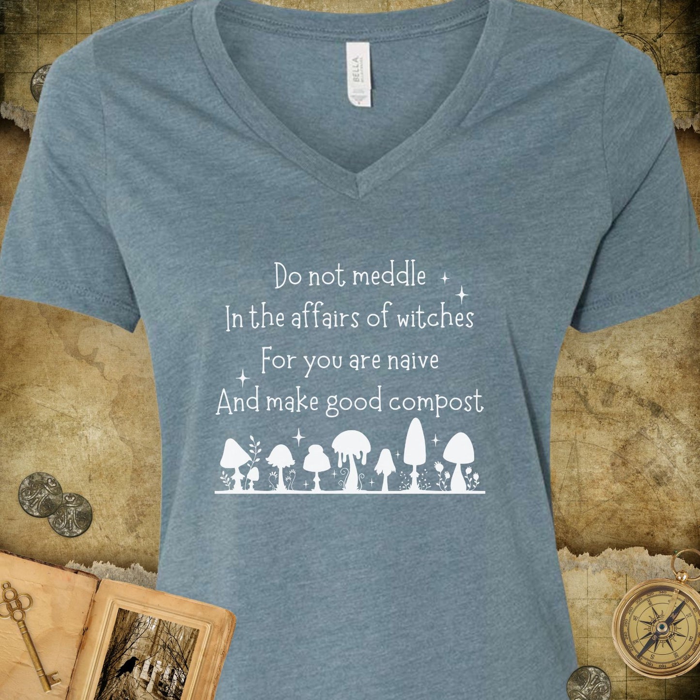 Affairs Of Witches V-Neck T-Shirt