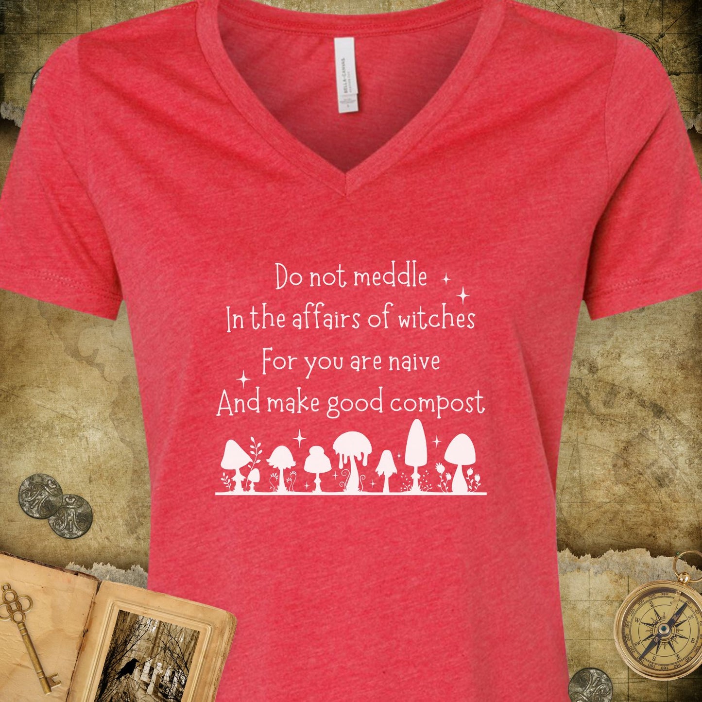 Affairs Of Witches V-Neck T-Shirt