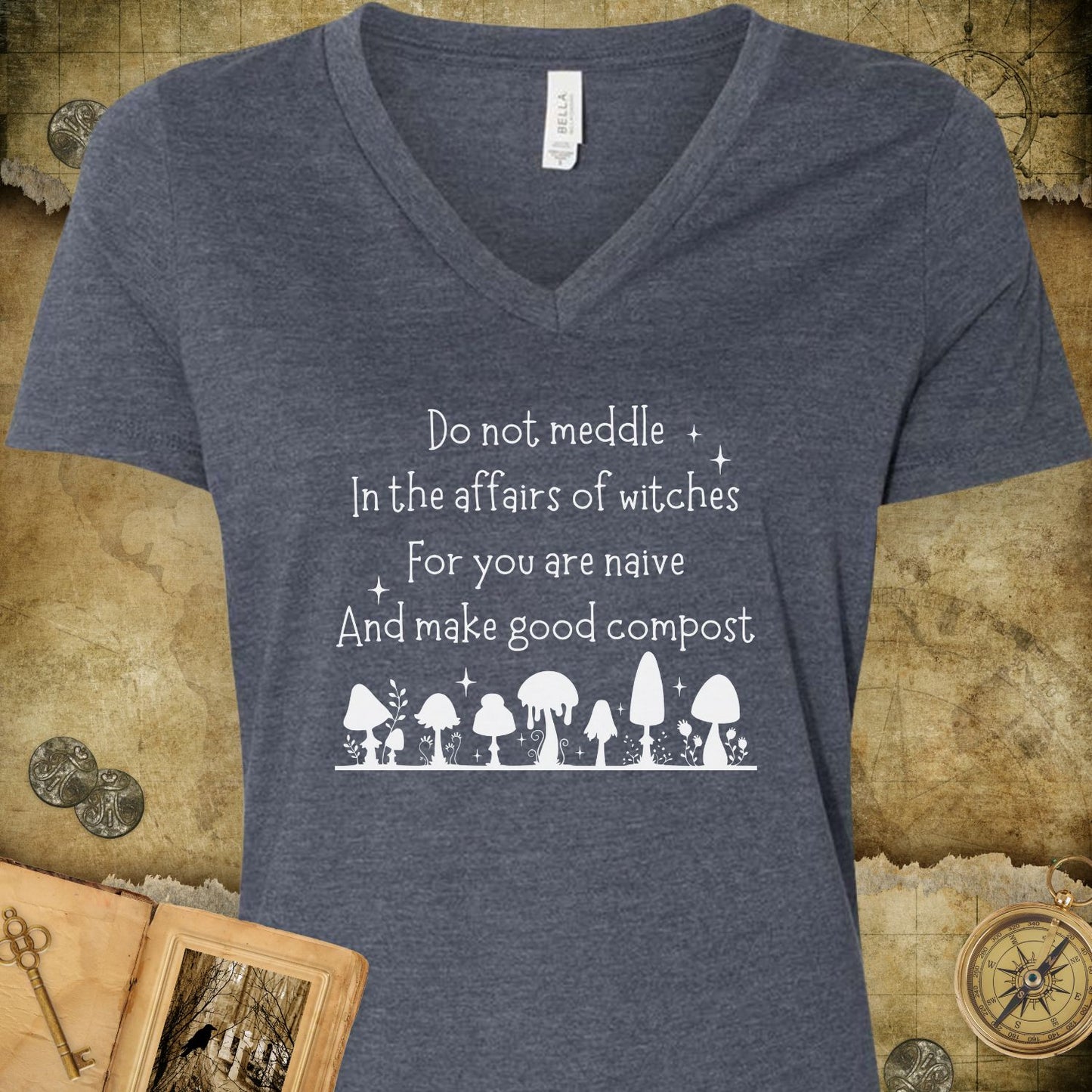 Affairs Of Witches V-Neck T-Shirt