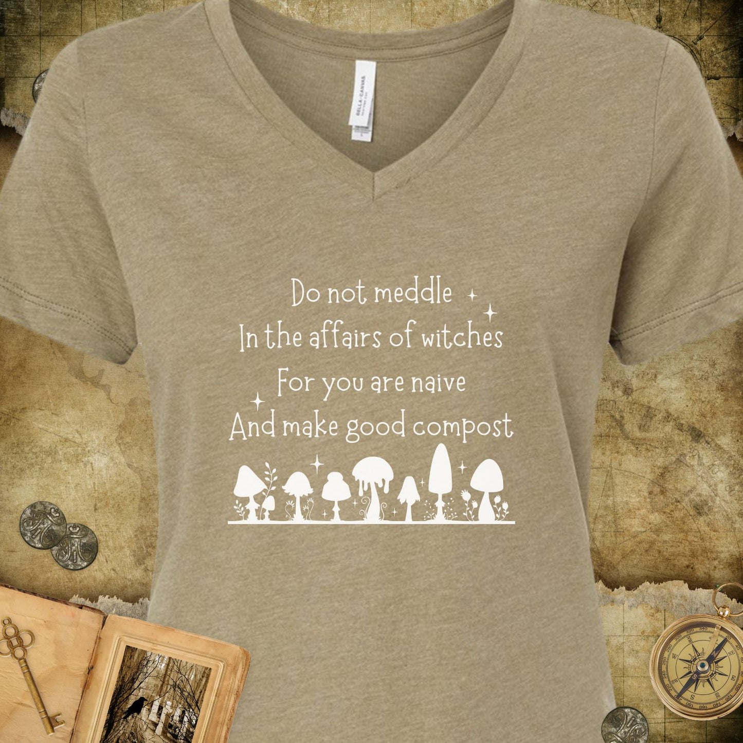 Affairs Of Witches V-Neck T-Shirt