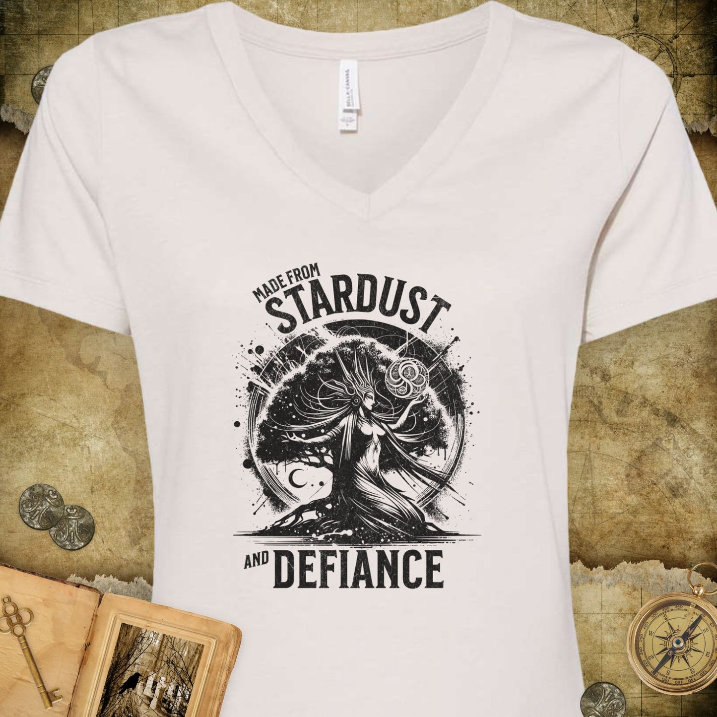 Lilith - Stardust V-Neck T-Shirt