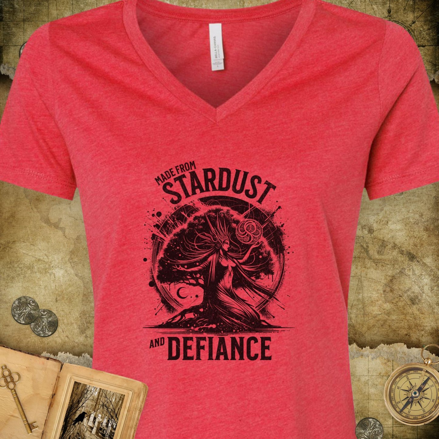 Lilith - Stardust V-Neck T-Shirt