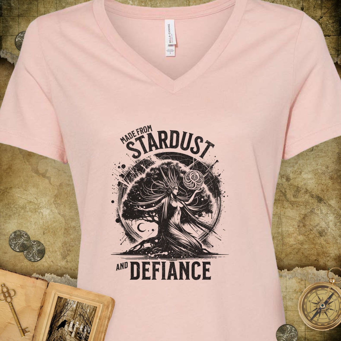 Lilith - Stardust V-Neck T-Shirt
