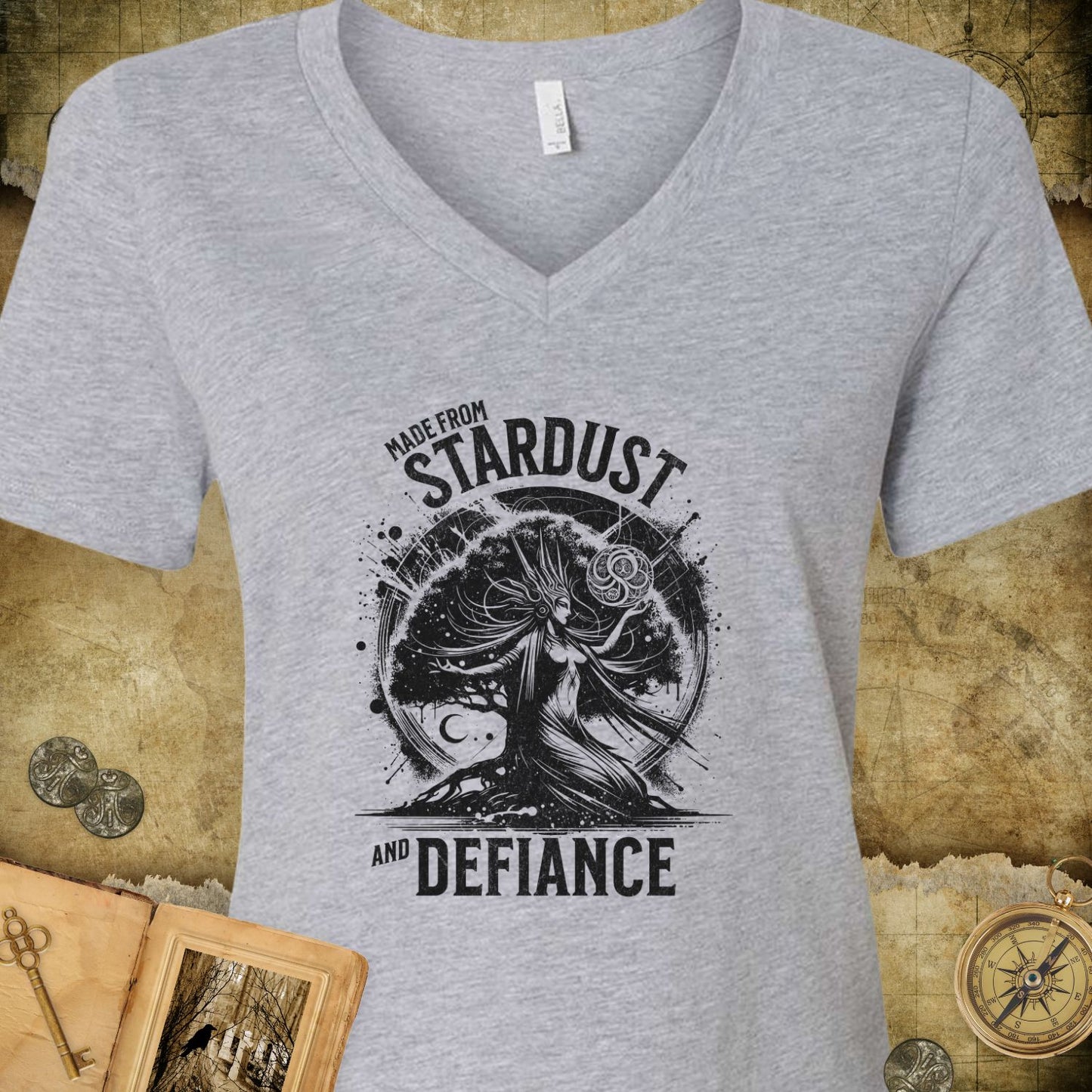 Lilith - Stardust V-Neck T-Shirt
