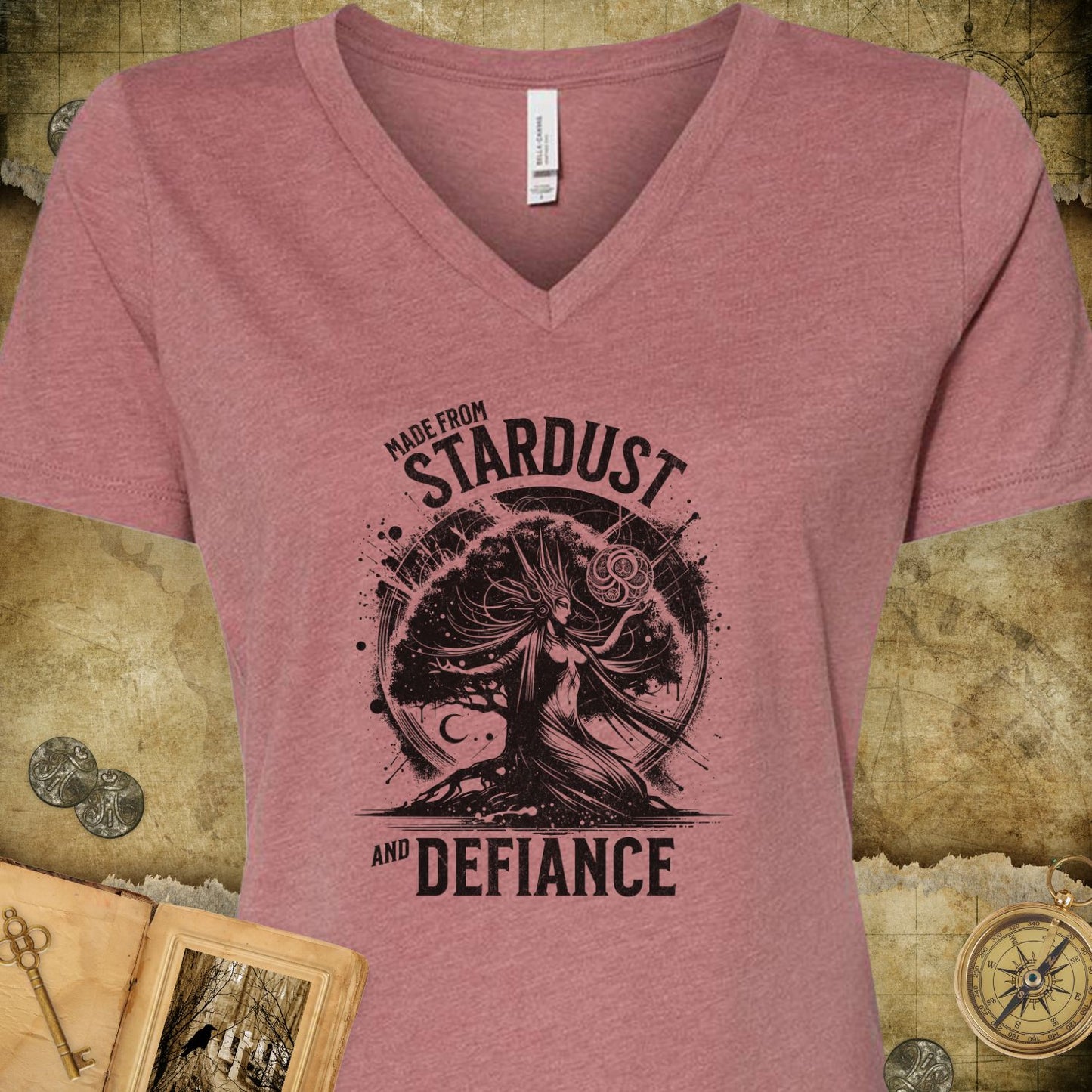 Lilith - Stardust V-Neck T-Shirt