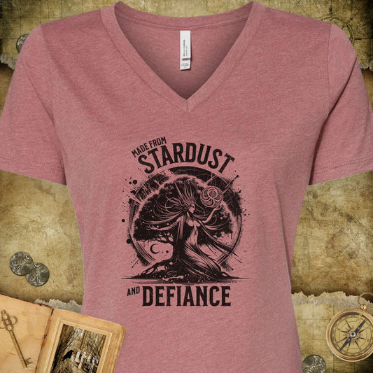 Lilith - Stardust V-Neck T-Shirt