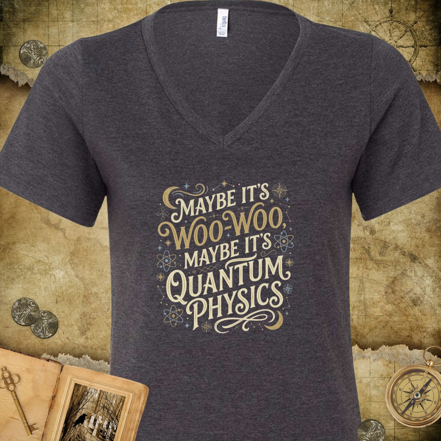 Quantum Physics V-Neck T-Shirt