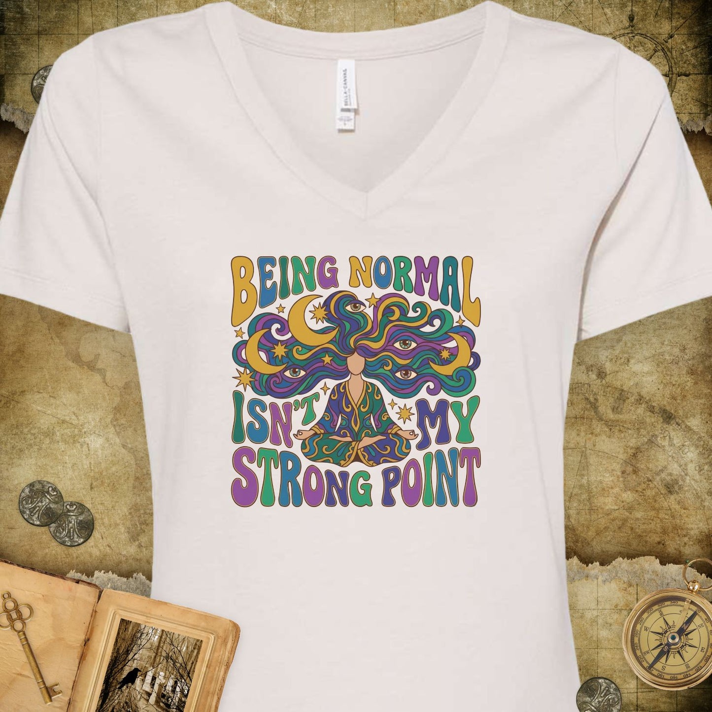 Being Normal V-Neck T-Shirt