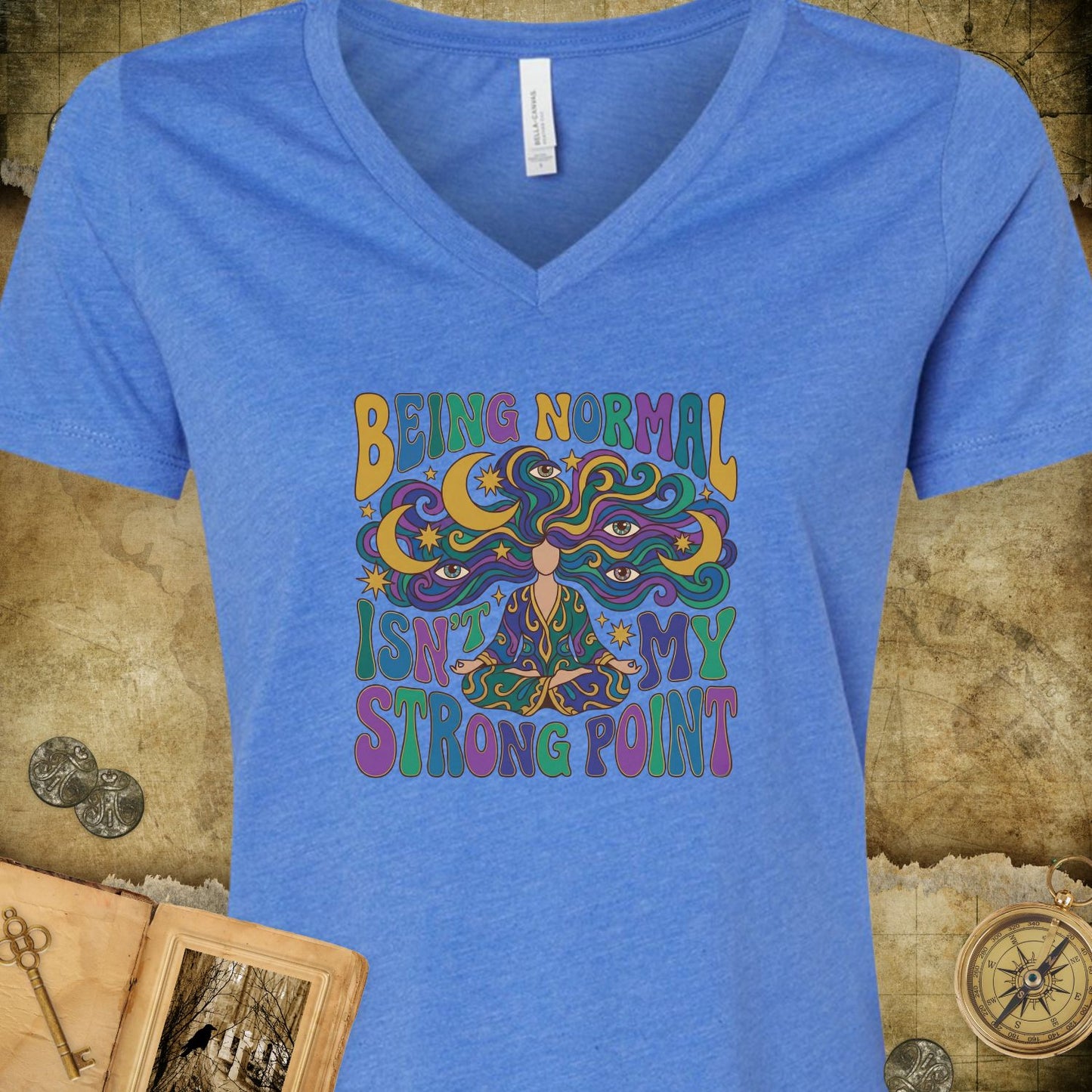 Being Normal V-Neck T-Shirt