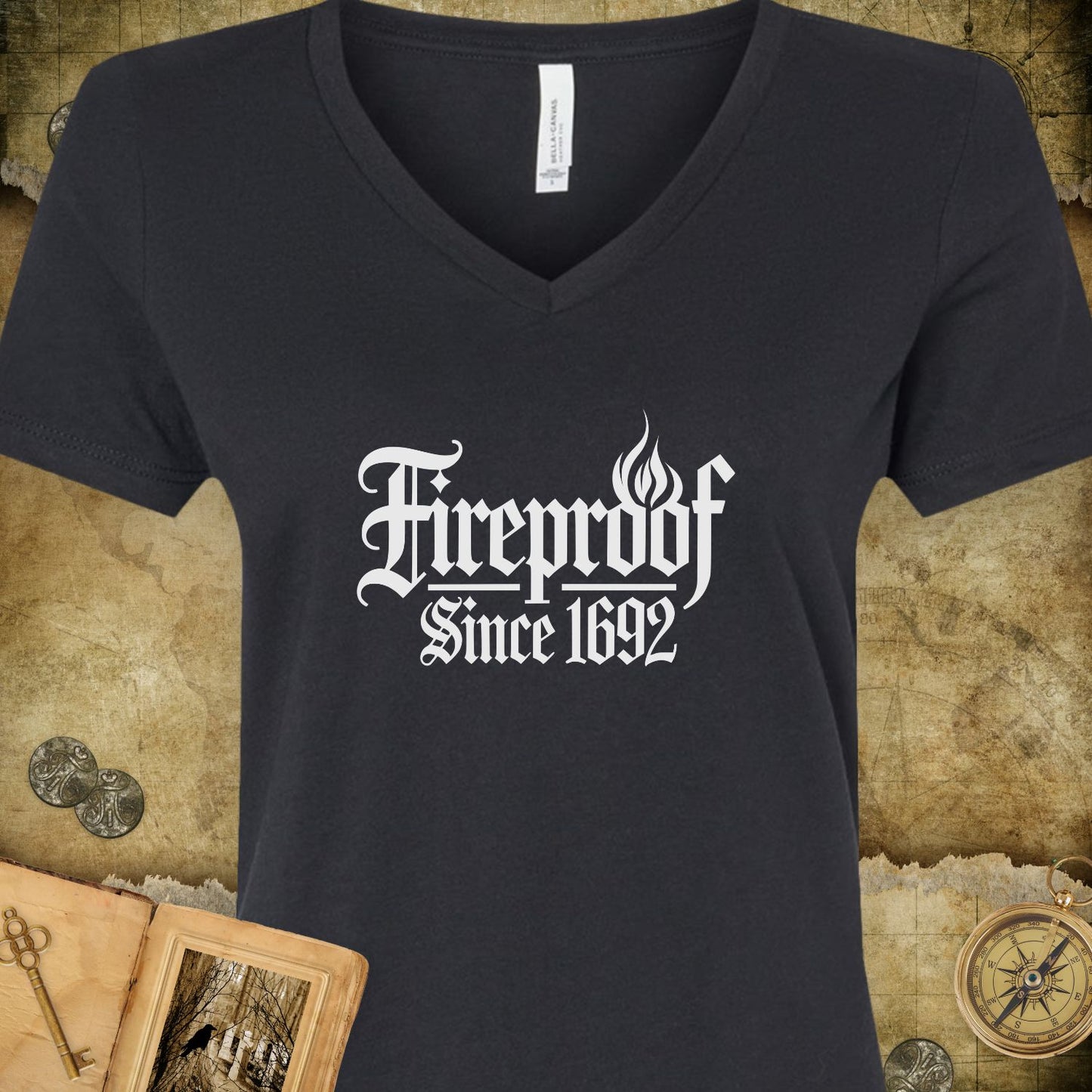 Fireproof V-Neck T-Shirt