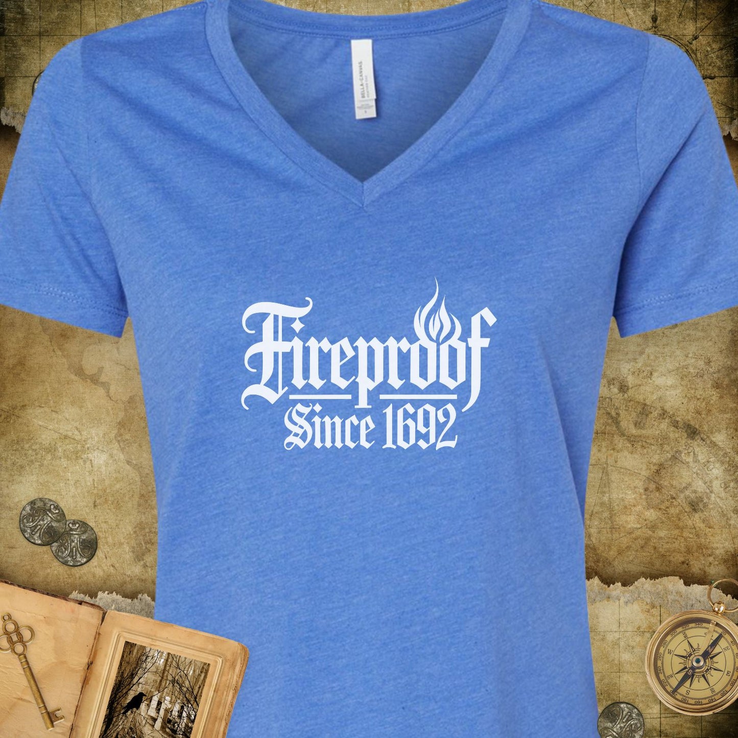 Fireproof V-Neck T-Shirt
