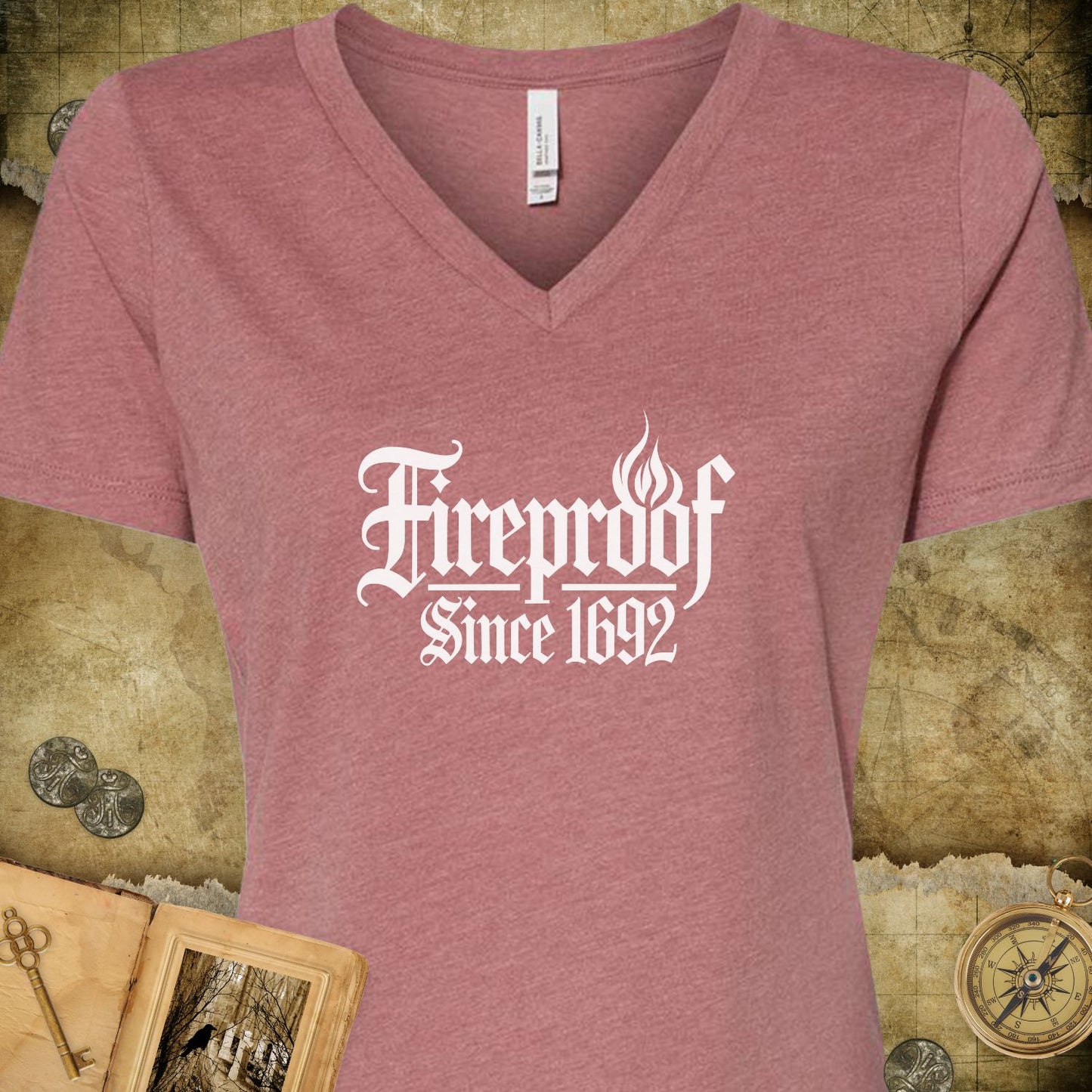Fireproof V-Neck T-Shirt