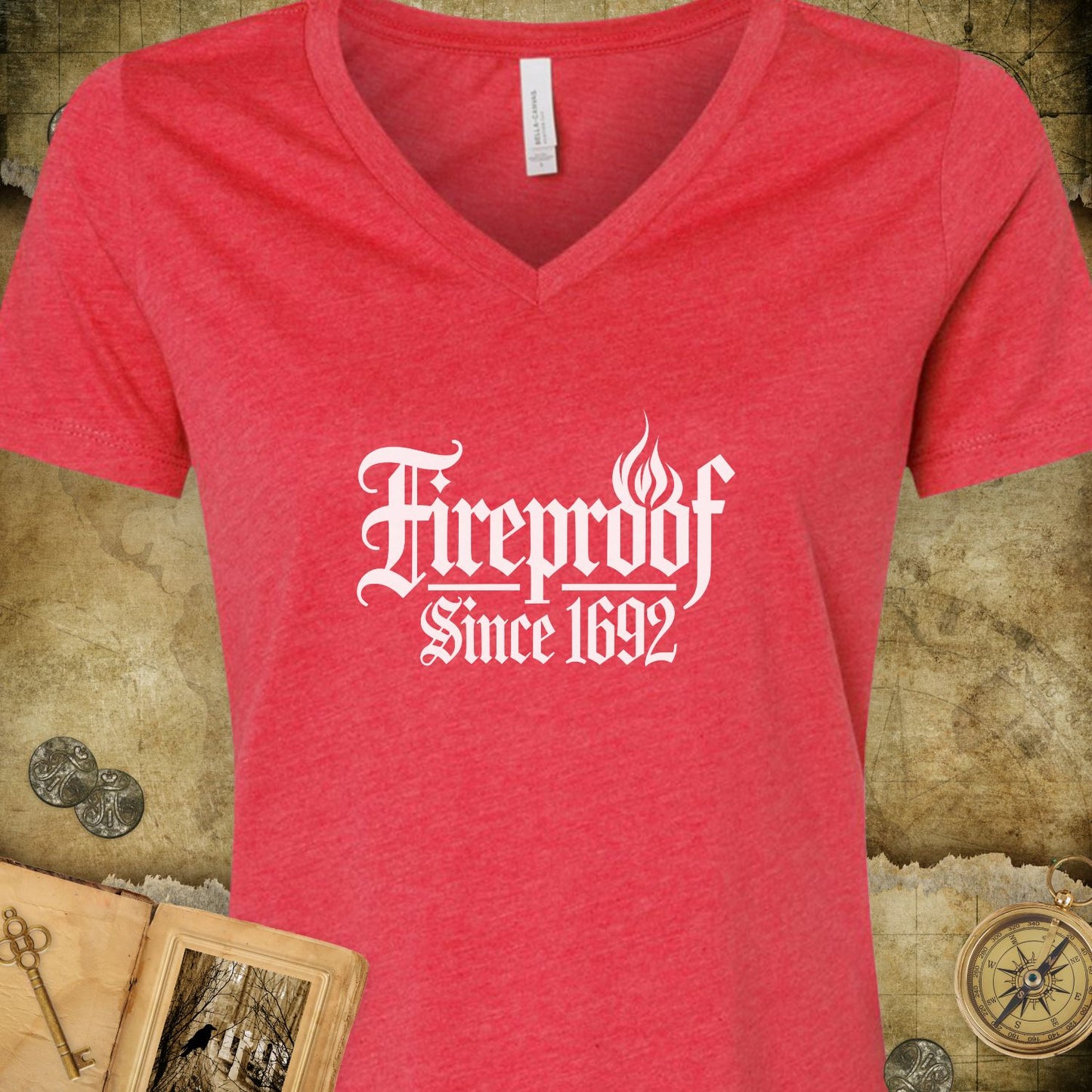 Fireproof V-Neck T-Shirt