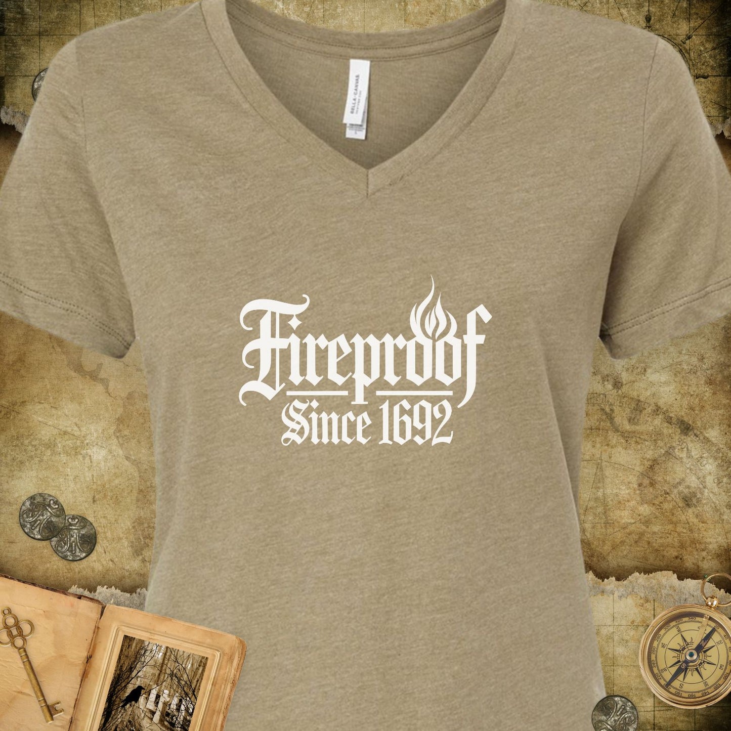 Fireproof V-Neck T-Shirt