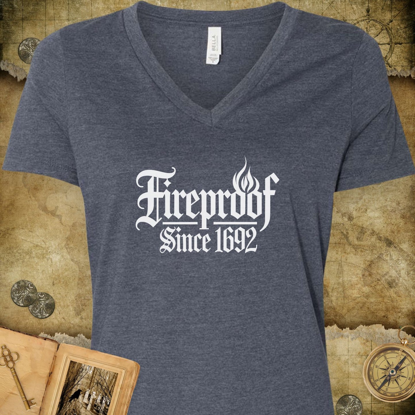 Fireproof V-Neck T-Shirt