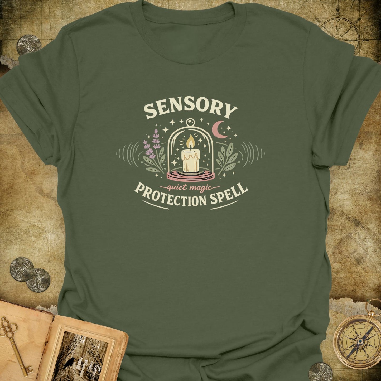 Sensory Protection Spell T-Shirt