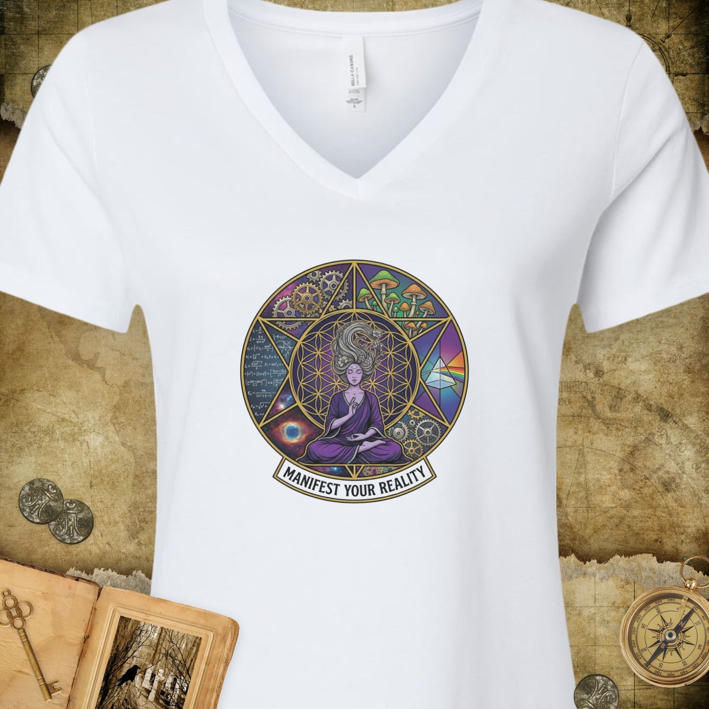 Manifest V-Neck T-Shirt