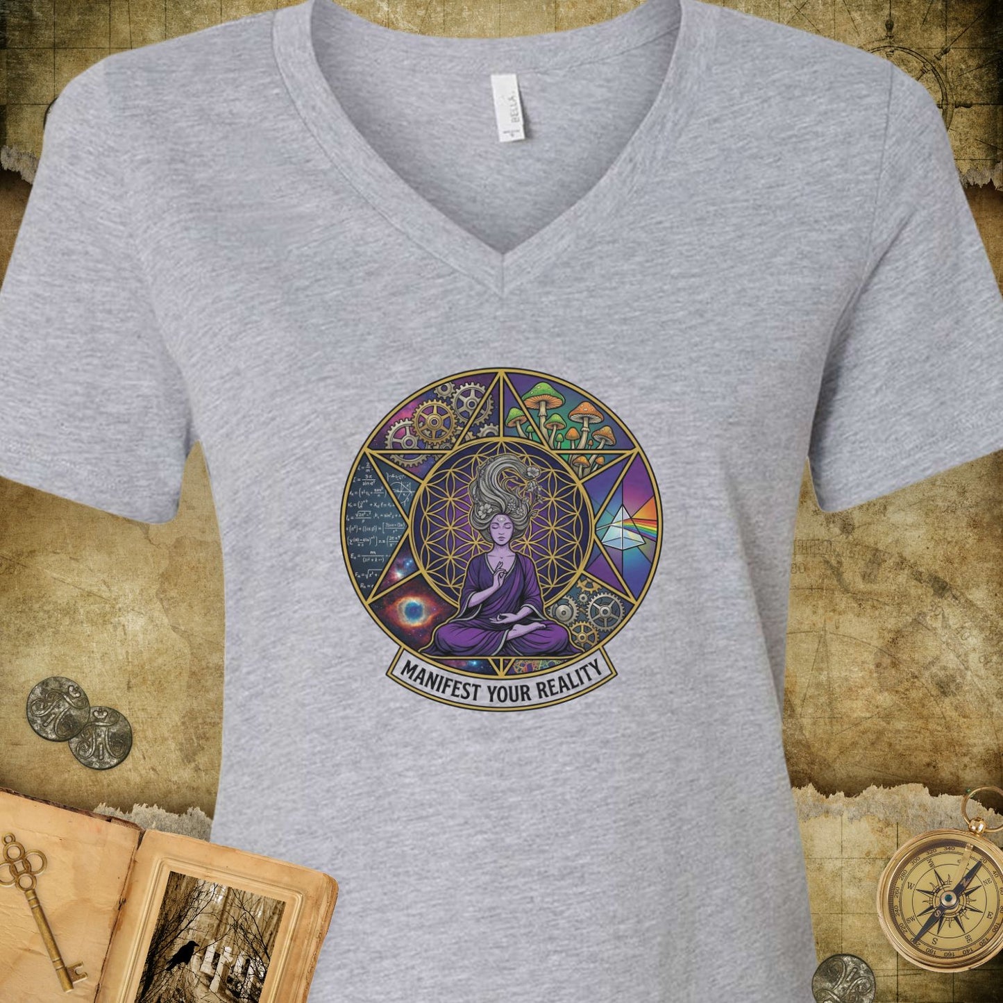 Manifest V-Neck T-Shirt