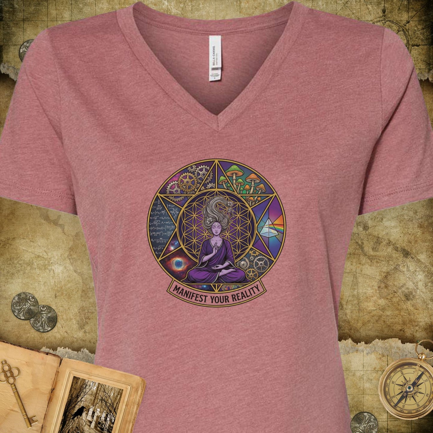 Manifest V-Neck T-Shirt