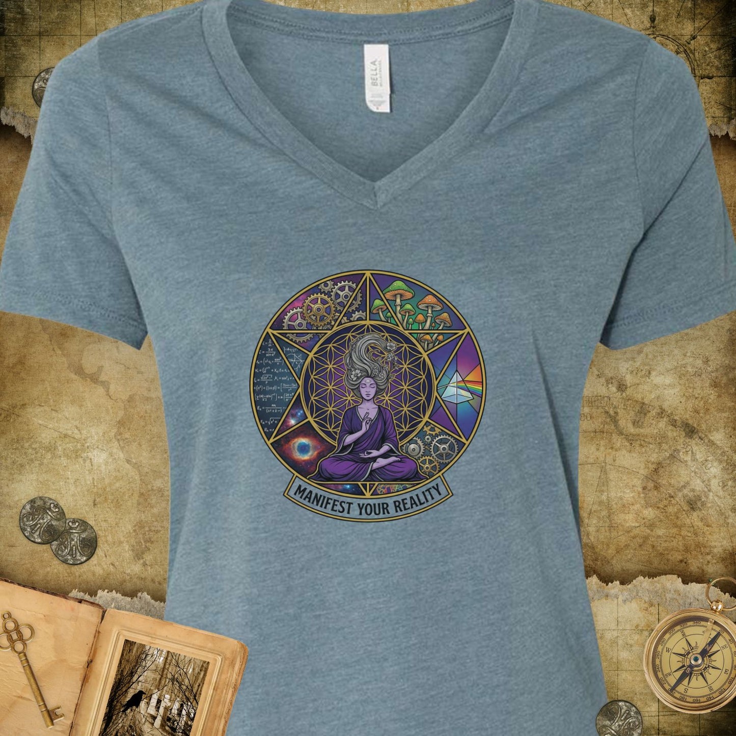 Manifest V-Neck T-Shirt