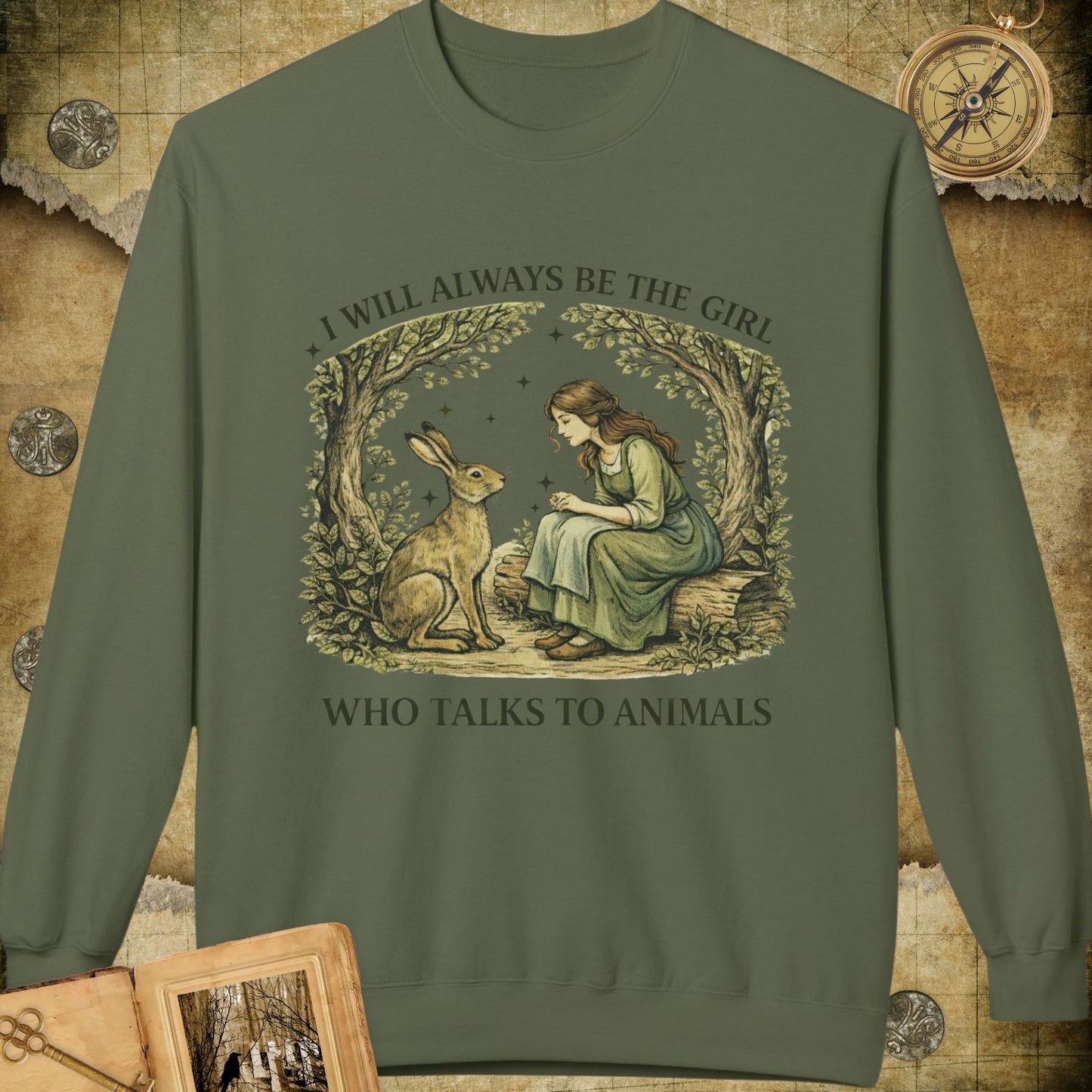 Talks To Animals Sweatshirt