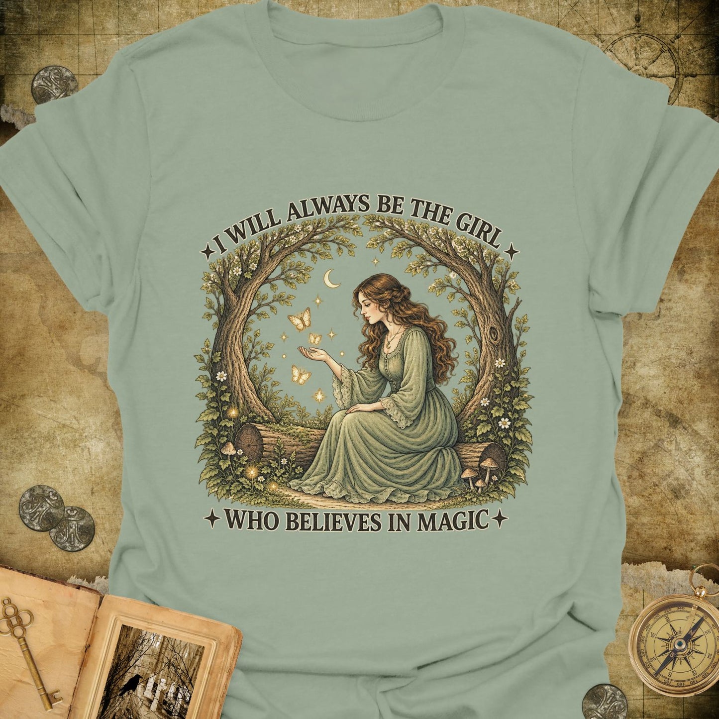The Girl Who Believes In Magic T-Shirt